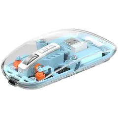 Wiwu Crystal Transparent Wireless Mouse 2.4G - Rokomari
